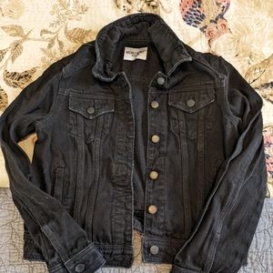 Black Jean Jacket